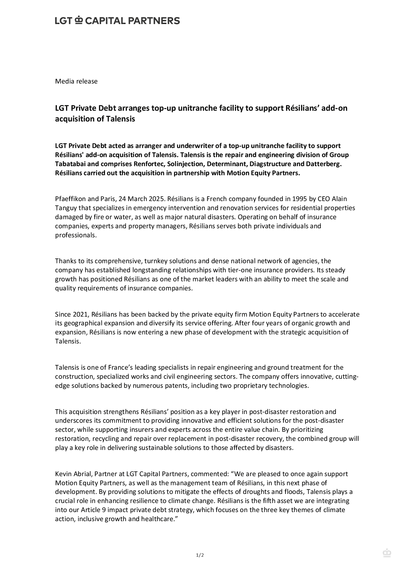 top-up_unitranche_facility_to_support_resilians_add-on_acquisition_of_talensis.pdf